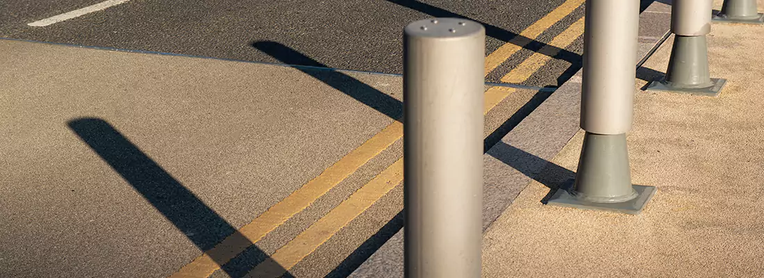 Custom Retractable Barrier Column Installations in Palm Bay, FL